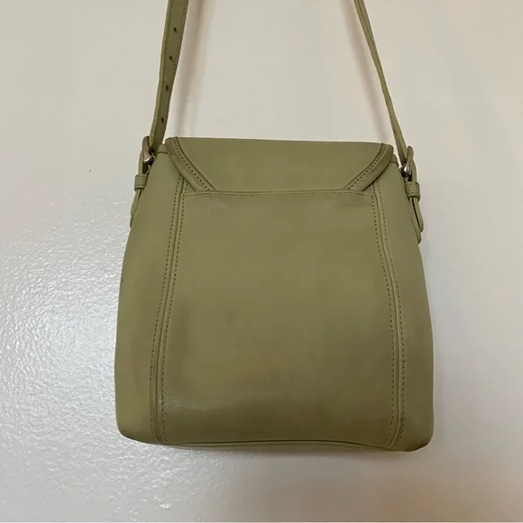 π Rare Vtg Coach Soho 4108 Pistachio Small Flap Costa Rica - Picture 7 of 16